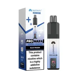Hayati Pro Max Plus 6000 Prefilled Pod Kit - 20mg | Blue Frozen